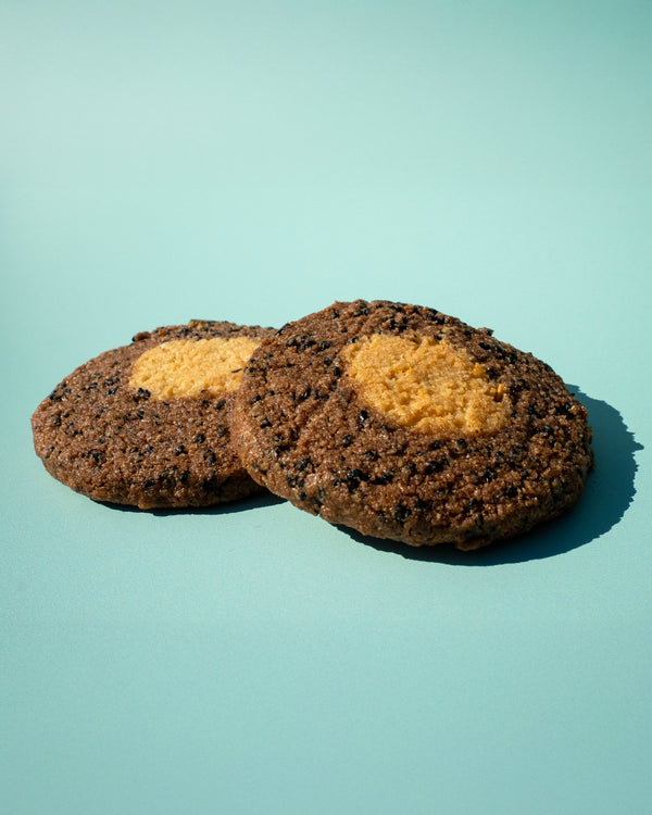 "Balance" Black Sesame, Coconut Almond Cookies (gf, df)