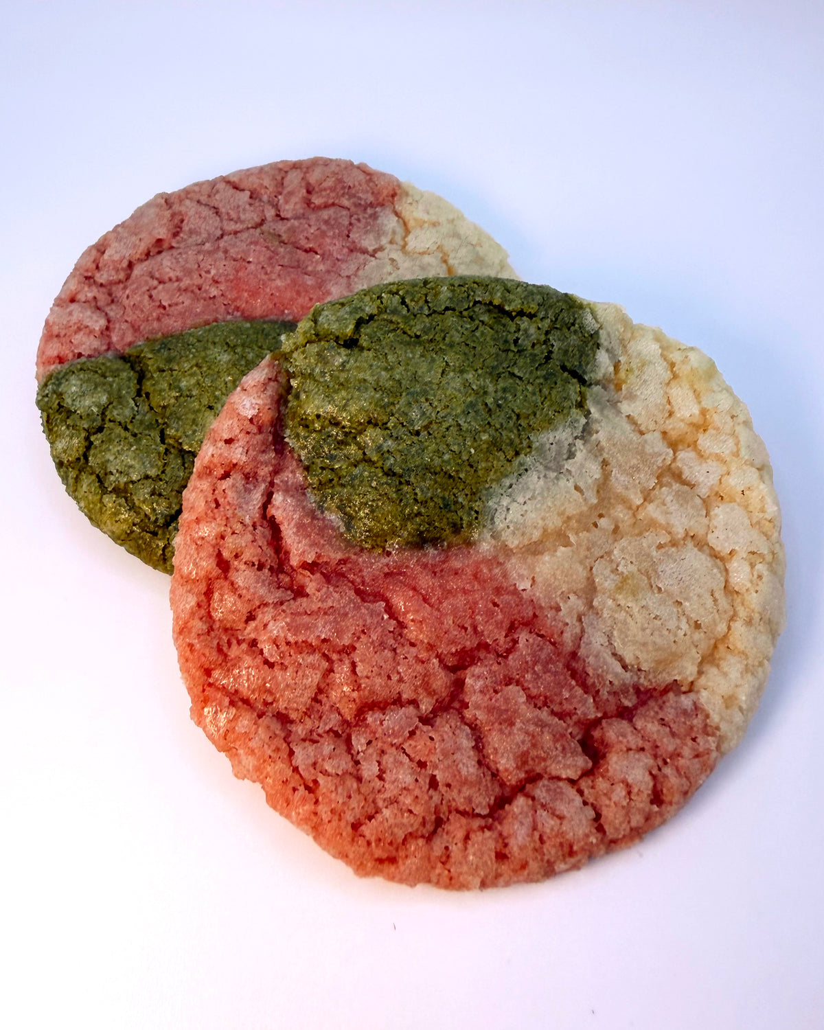 "Vibes" Strawberry, Matcha, Vanilla Cookies