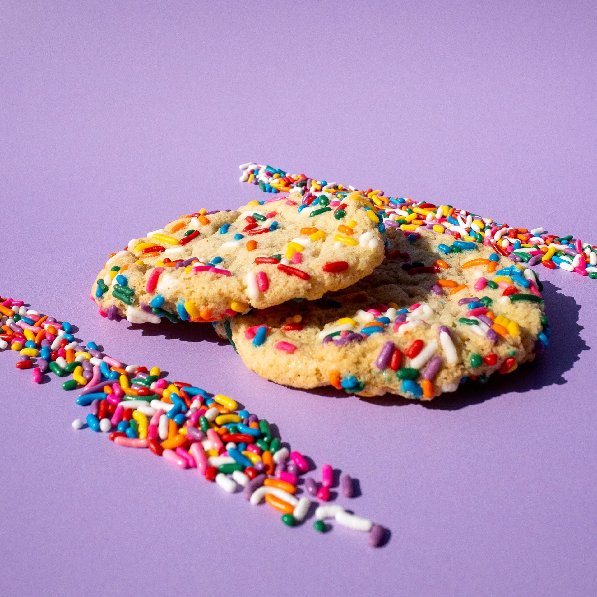 "Joy" Vanilla, Rainbow Sprinkles Cookies