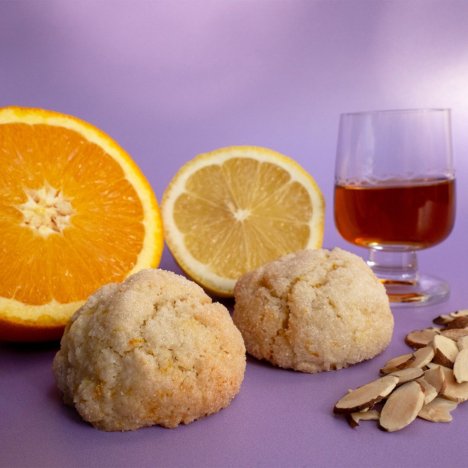 "AMIRITE" Amaretti Almond, Orange & Lemon Zest Cookies