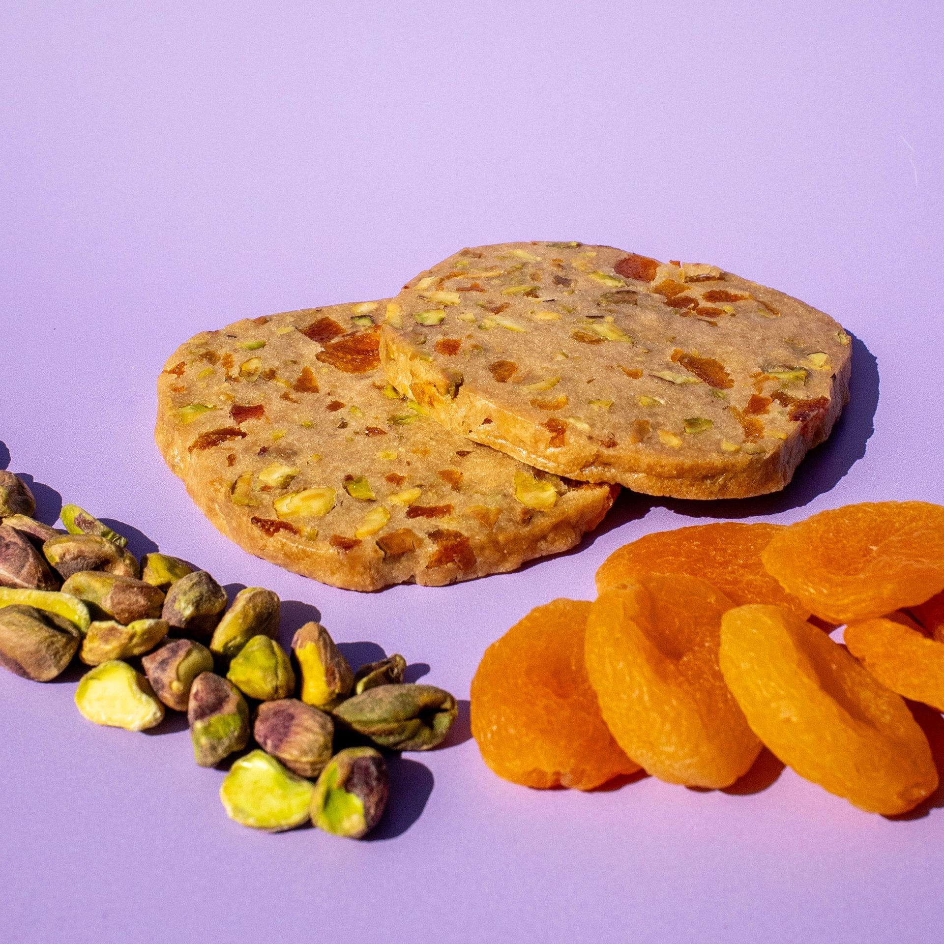 "Magic Hour" Pistachio, Apricot Shortbread